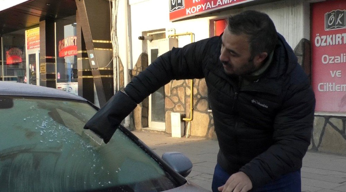 Sibirya soğukları Kars\'ta etkili oluyor