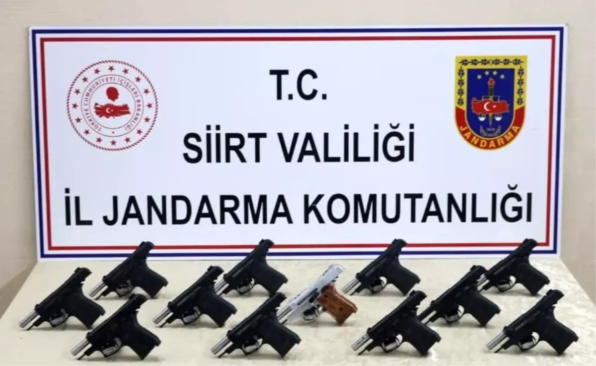 Siirt\'te silah kaçakçılarına darbe