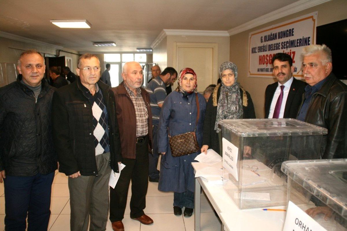 AK Parti Kdz. Ereğli\'de delege seçimleri başladı