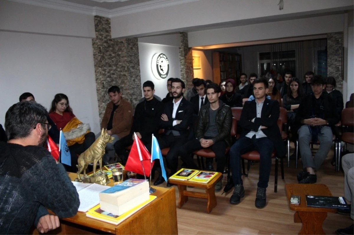 Aydın Türk Ocakları\'ndan \'Atsız\' konferansı
