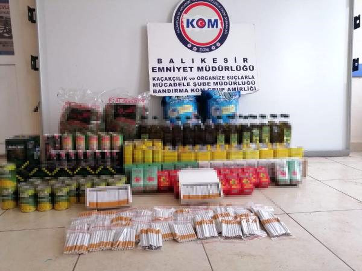 Balıkesir\'de yılbaşı öncesi kaçak içki operasyonu