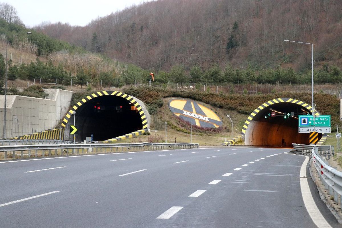 Bolu Dağı Tüneli trafiğe kapatıldı
