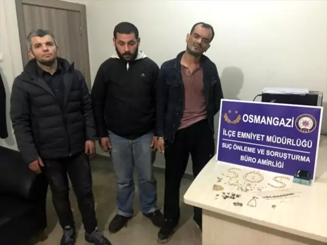 Bursa Da 3 Kuyumcu Soyguncusu Yakalandi Son Dakika