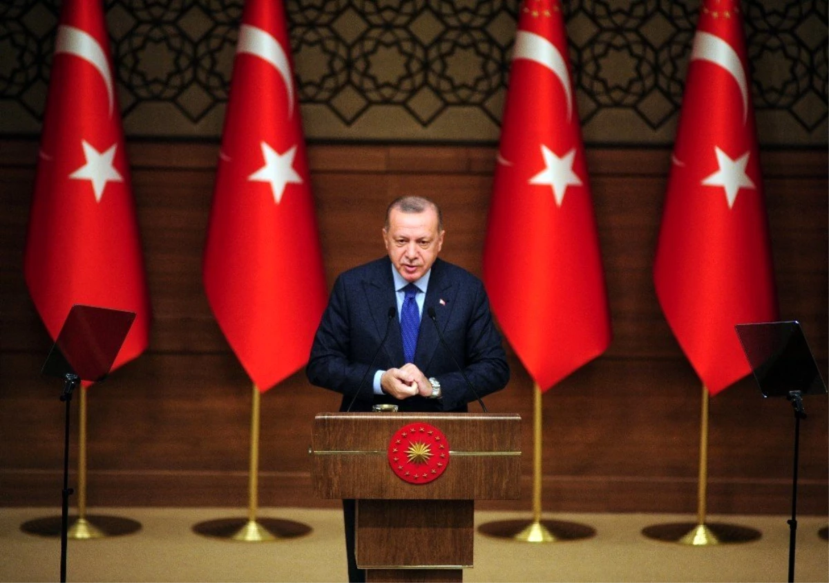 Cumhurbaşkanı Erdoğan: "En kısa zamanda ihalesini yapmak suretiyle Kanal İstanbul\'a başlayacağız."