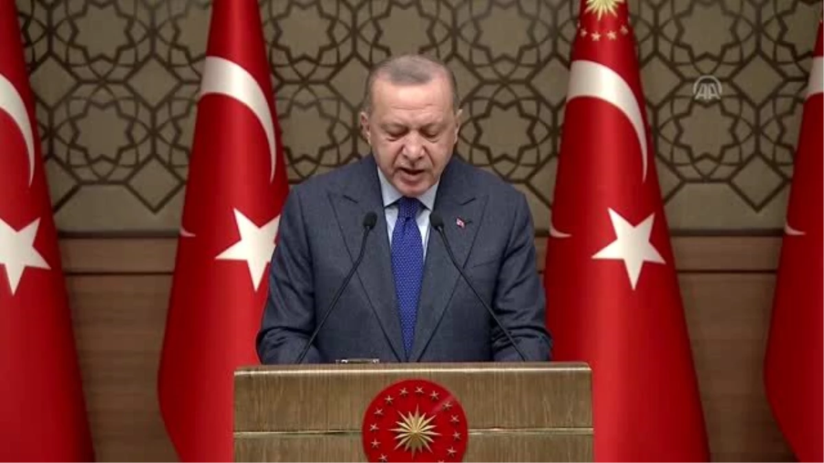 Cumhurbaşkanı Erdoğan: "İnsanoğlu göğe yakın değil, toprağa yakın yaşamalıdır"