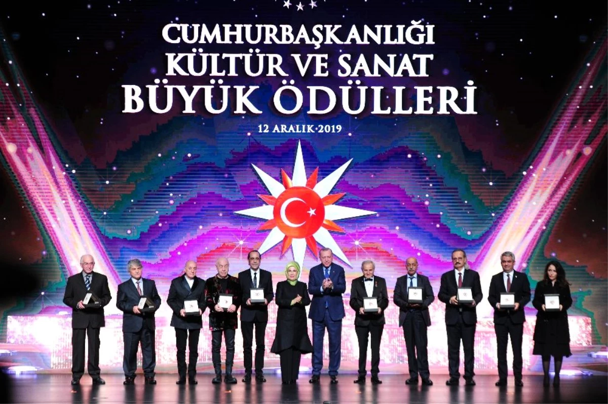 Cumhurbaşkanlığı Kültür Sanat Büyük Ödülleri sahiplerini buldu