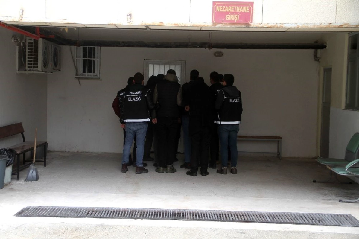 Elazığ\'da uyuşturucu operasyonu: 7 gözaltı