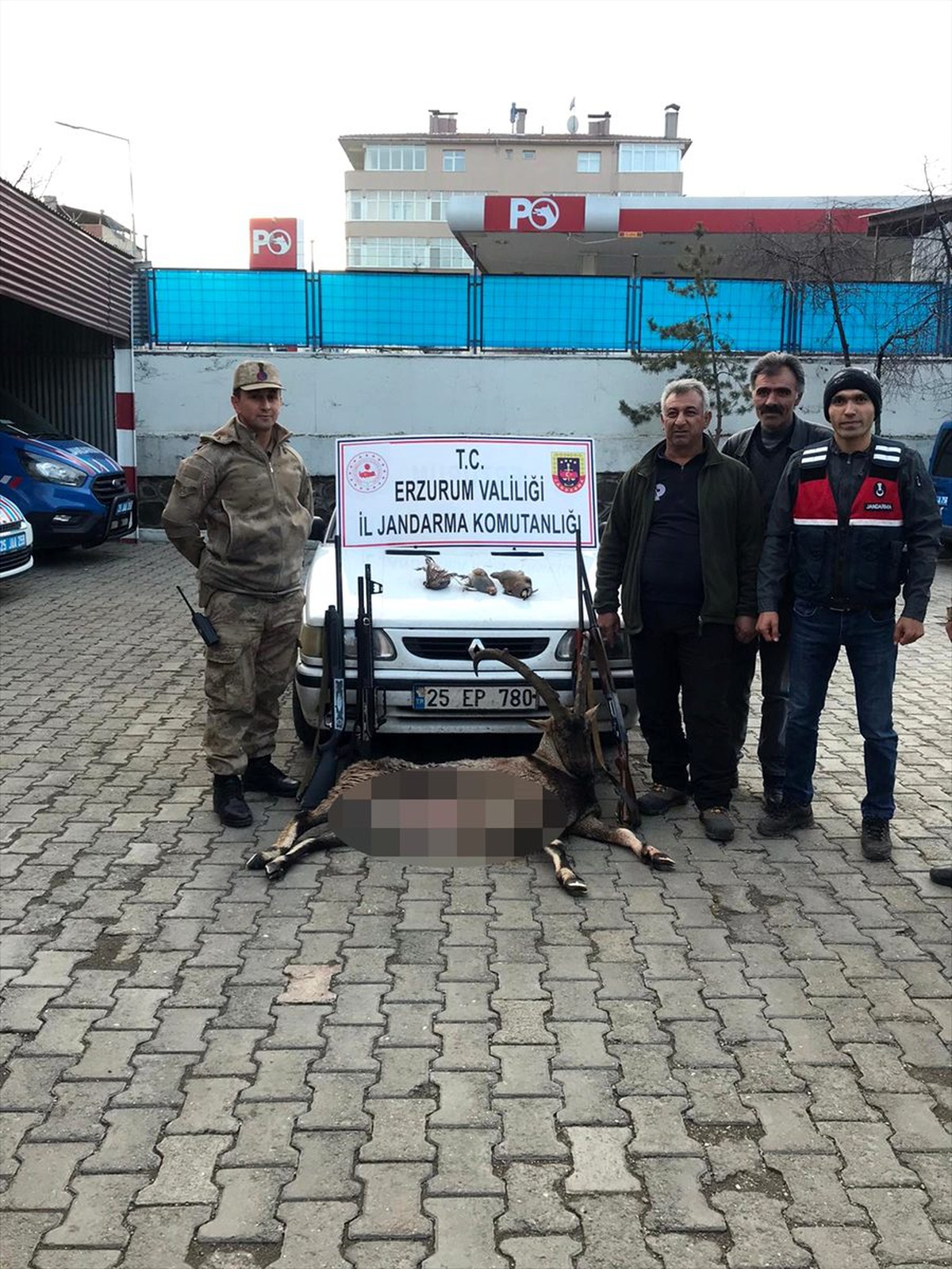 Erzurum\'da kaçak avcılara, 29 bin 365 lira ceza kesildi