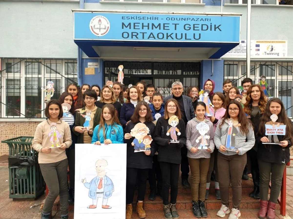Eskişehir Mehmet Gedik Ortaokulu \'eTwinning\' projelerini çok sevdi