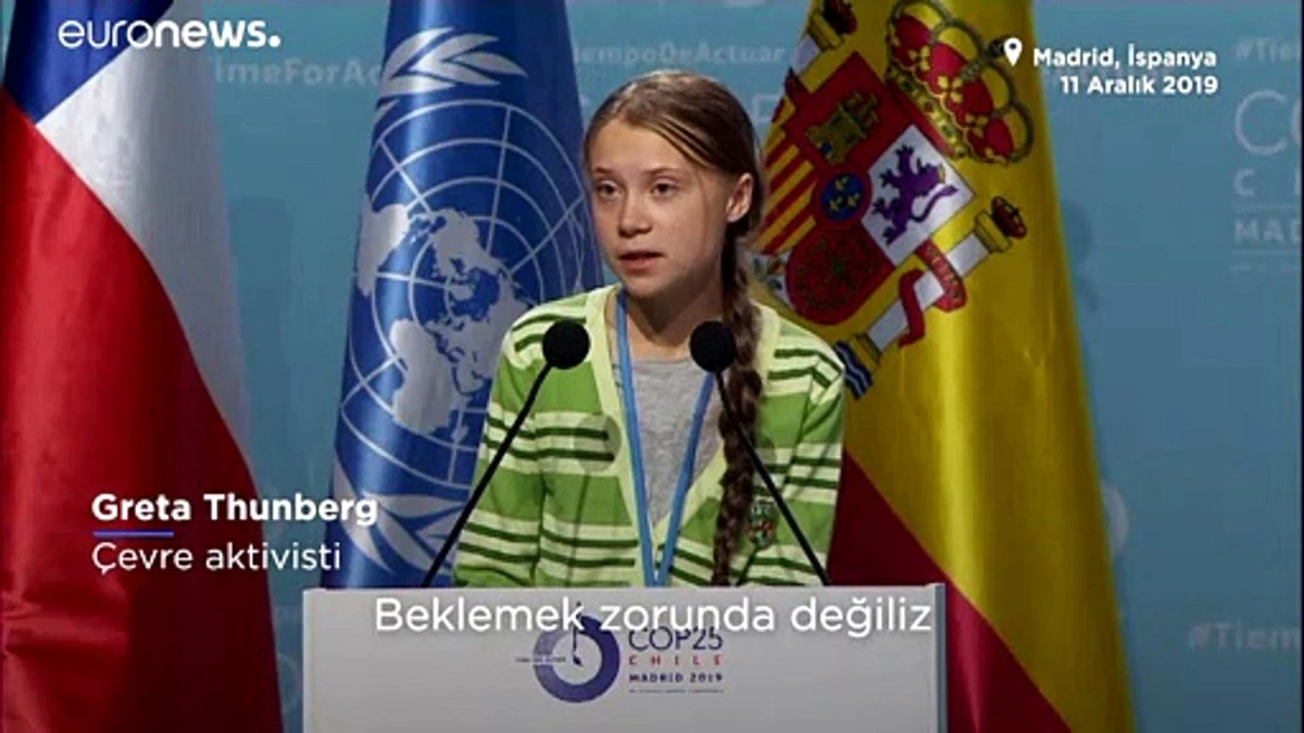 Genç çevreci Greta Thunberg\'den dünya liderlerine sahte reklam suçlaması