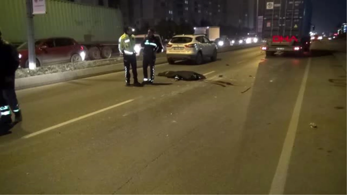 Hadımköy\'de motosikletli kuryenin feci ölümü