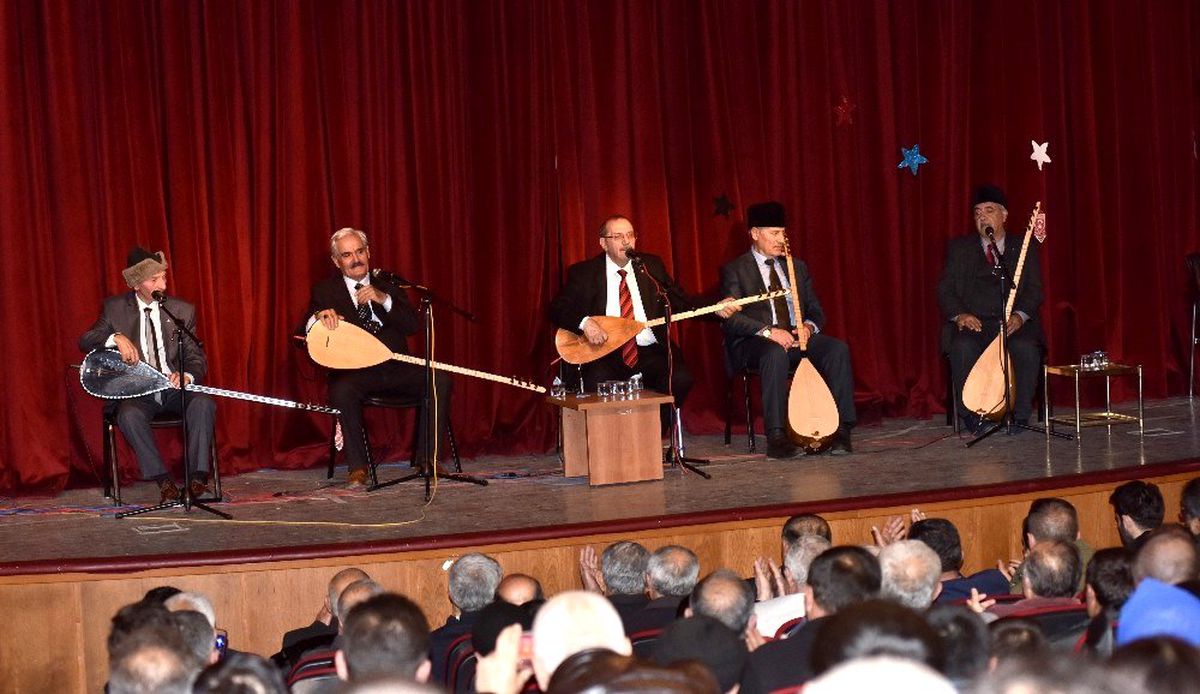 Halk ozanları Ahlatlılarla buluştu
