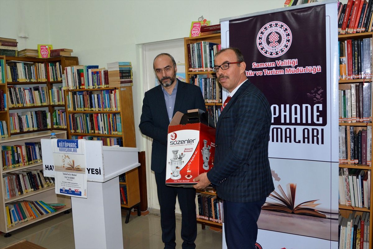 Havza\'da "Tasavvuf ve Hz. Mevlana" söyleşisi gerçekleştirildi