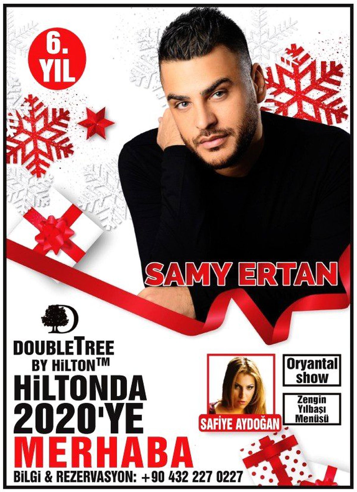 Hilton\'dan muhteşem yılbaşı programı