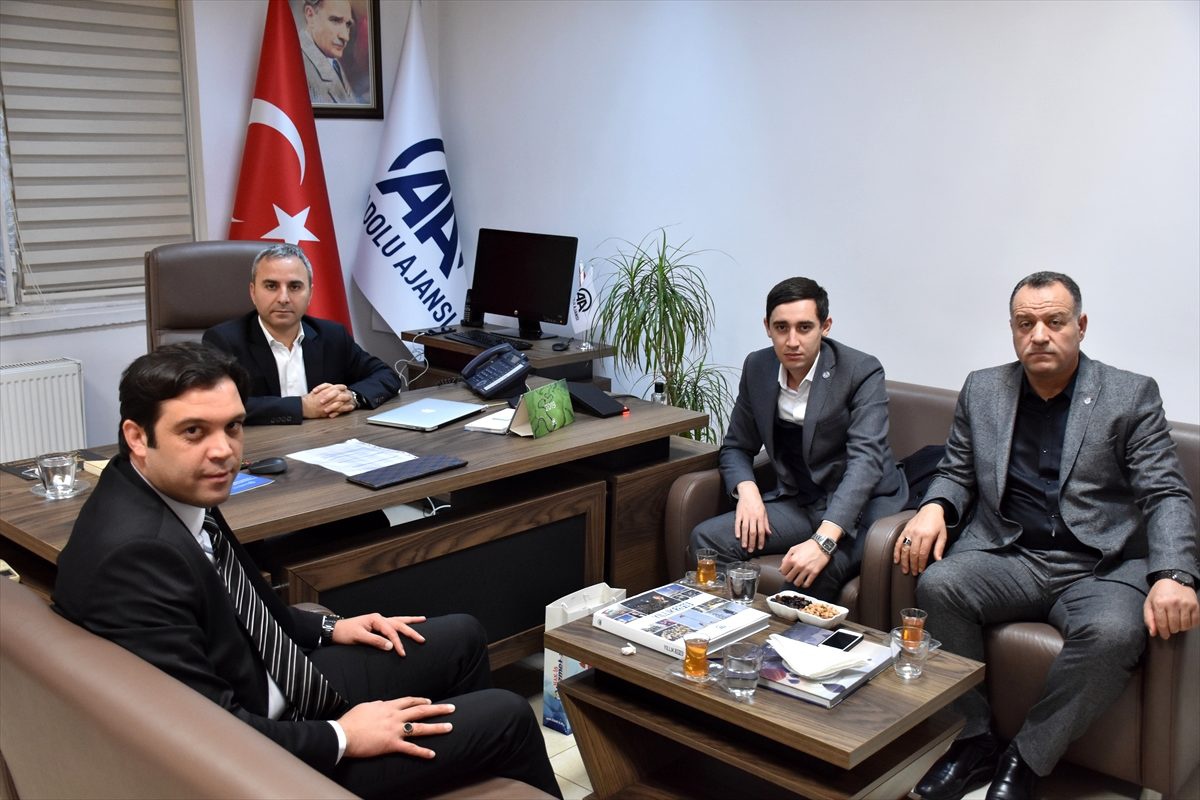 Hizmet-İş Sendikası Gaziantep Şubesinden AA\'ya ziyaret