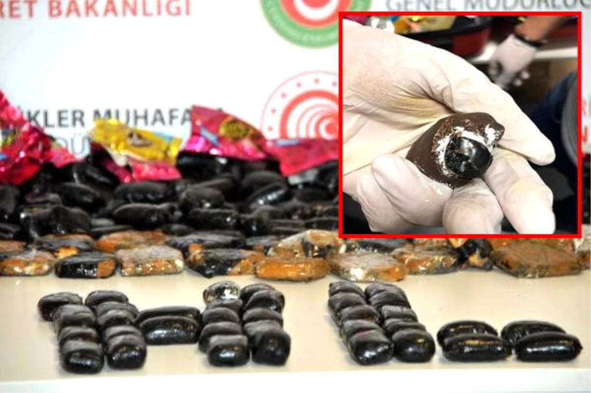 İstanbul Havalimanı\'nda çikolataların içine gizlenmiş 15 kilo kokain ele geçirildi