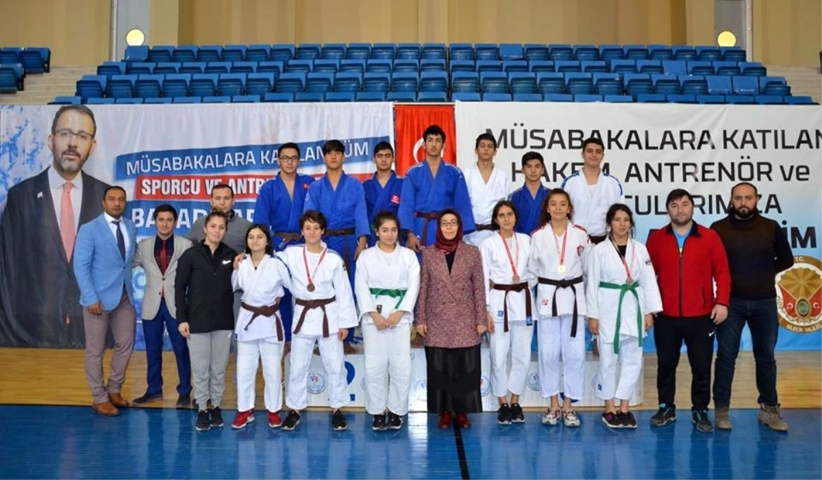 Judo Genç ve Genç A Güreş Yarışmaları sona erdi