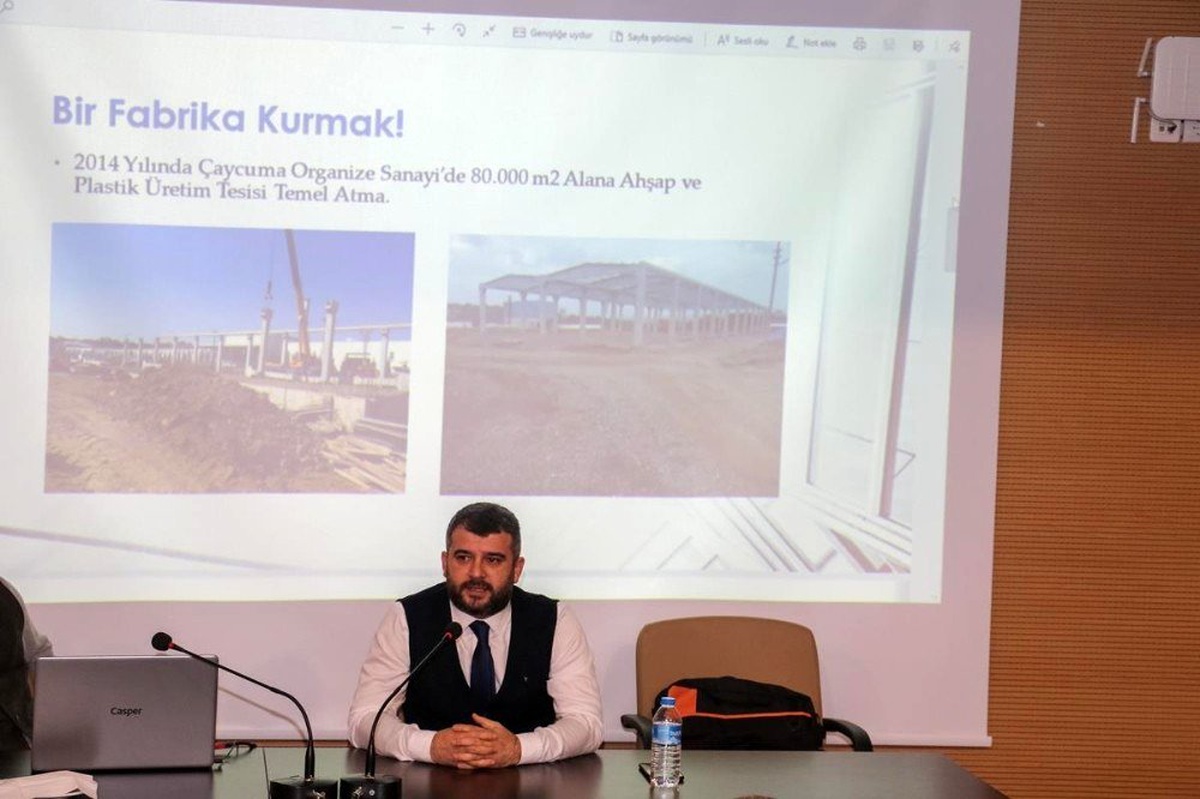KBÜ\'de "iş dünyasında etkili iletişim" söyleşisi