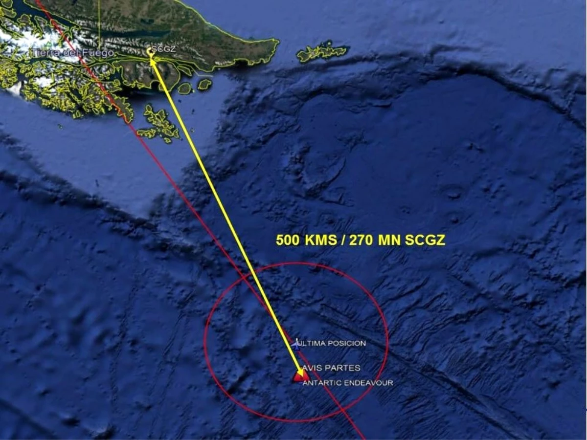 Şili\'de kaybolan C-130 kargo uçağıyla ilgili yeni gelişme