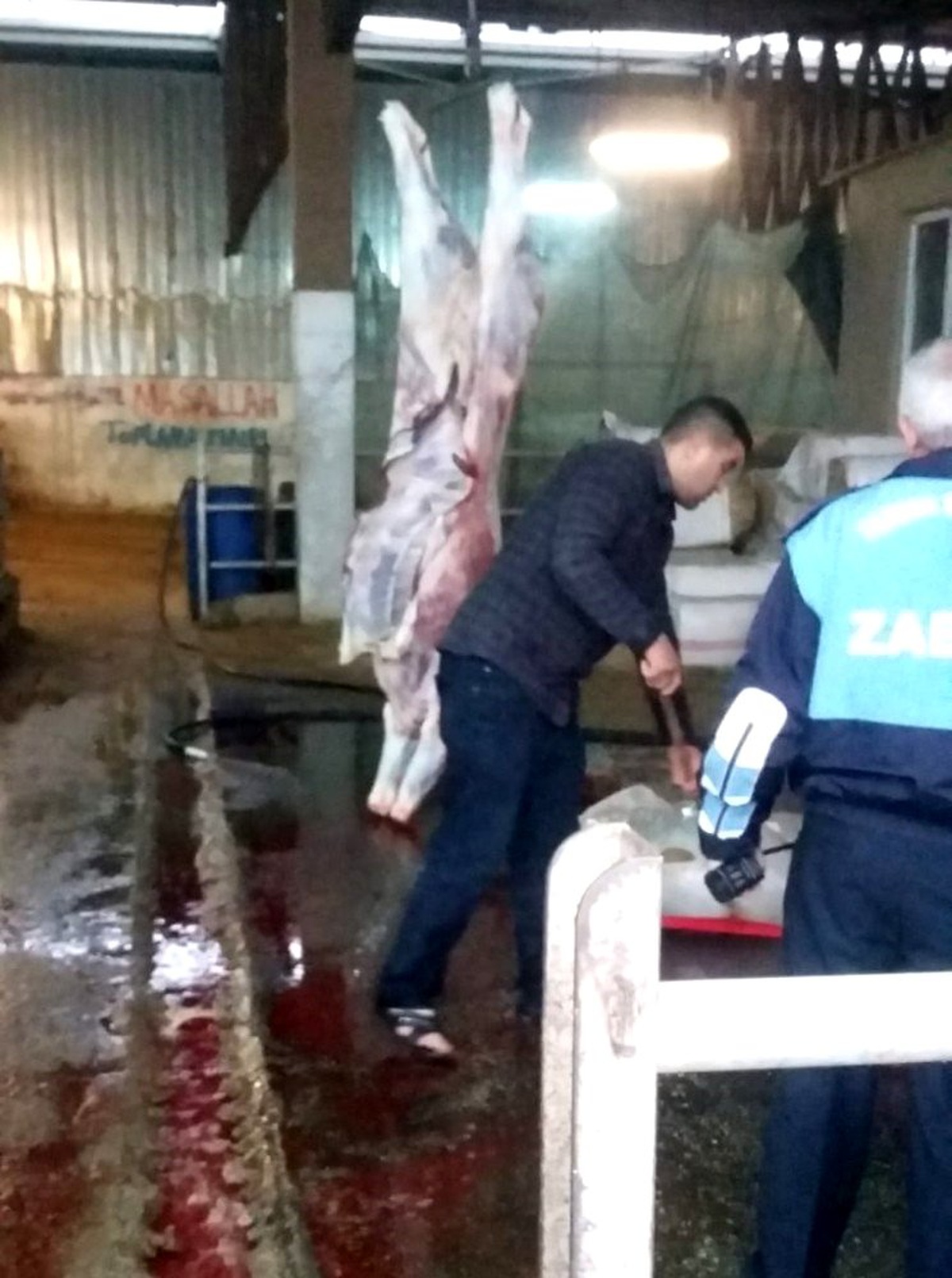 Tarsus\'ta 173 kilo kaçak et ele geçirildi