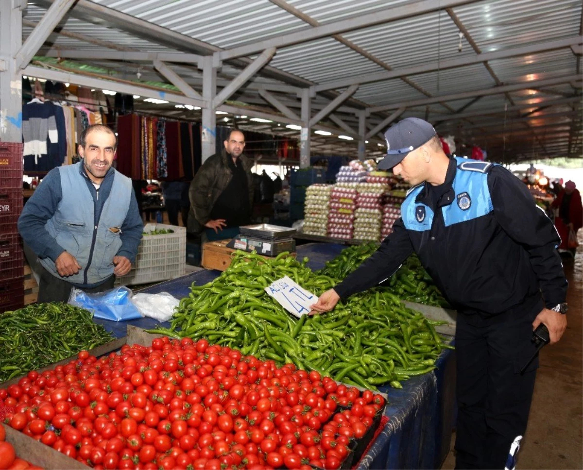 Toroslar zabıtasından tartılı denetim