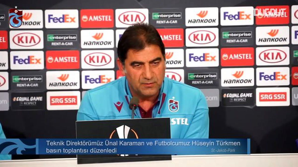 Ünal Karaman: "Asla teslim olan bir takım olmayacağız"