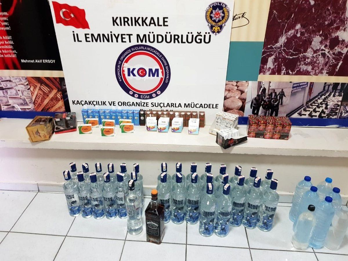 Yılbaşı öncesi sahte içki operasyonu: 4 gözaltı