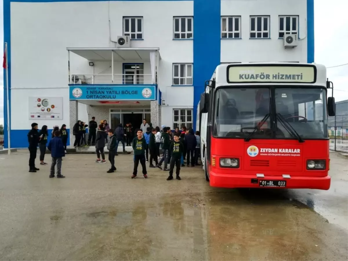 Büyükşehir Belediyesinden okula destek