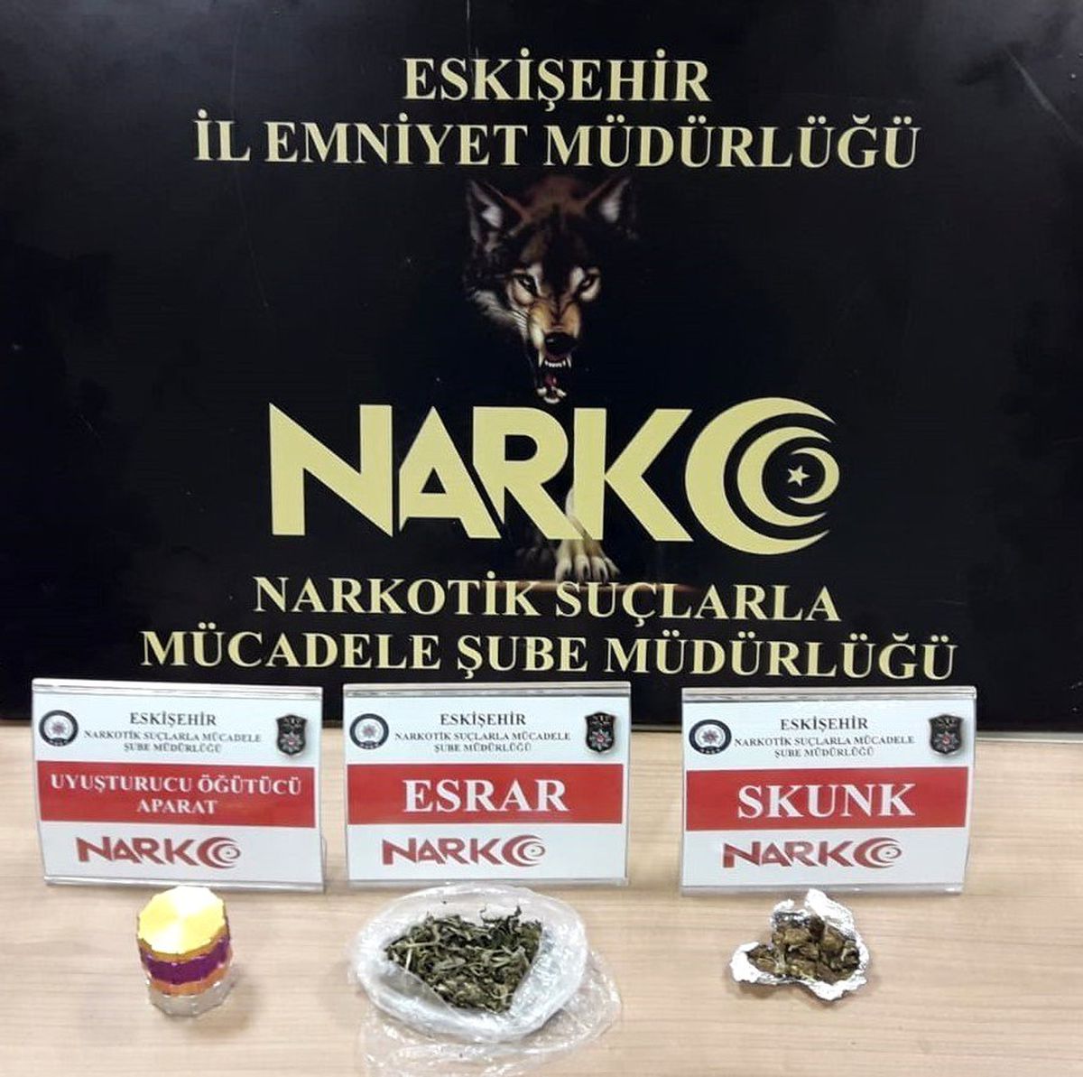 Eskişehir\'de uyuşturucu operasyonu