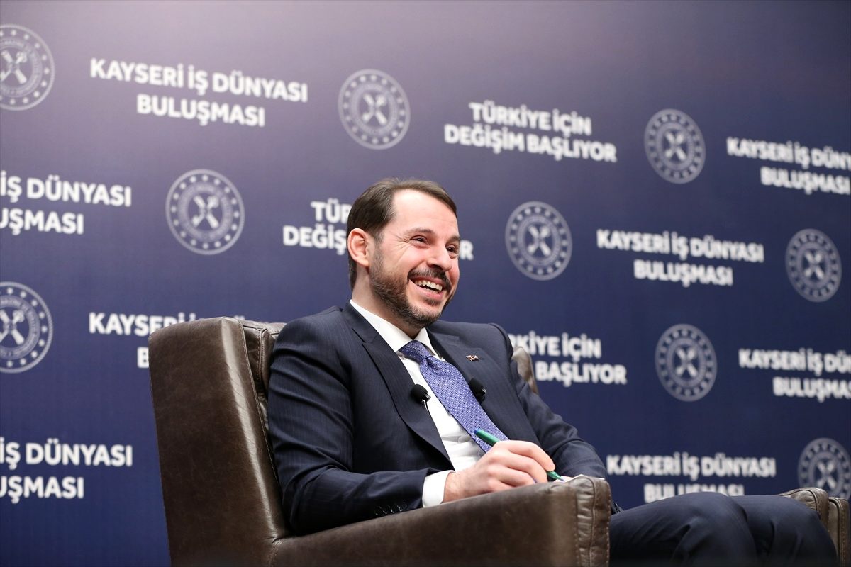 Hazine ve Maliye Bakanı Albayrak Kayseri\'de iş insanlarıyla buluştu: (1)