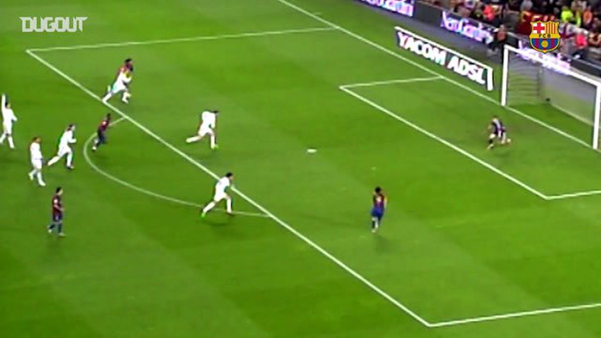 Lionel Messi\'nin İlk El Clasico Golü 