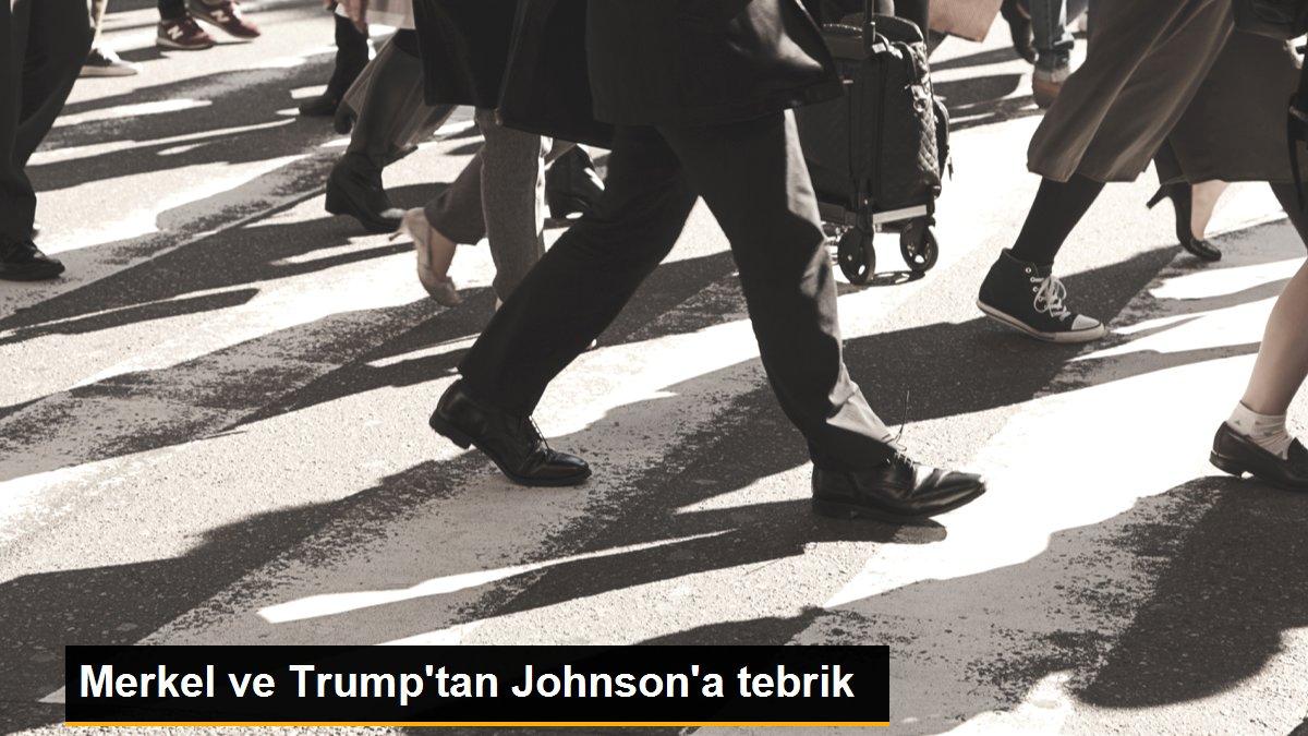 Merkel ve Trump\'tan Johnson\'a tebrik