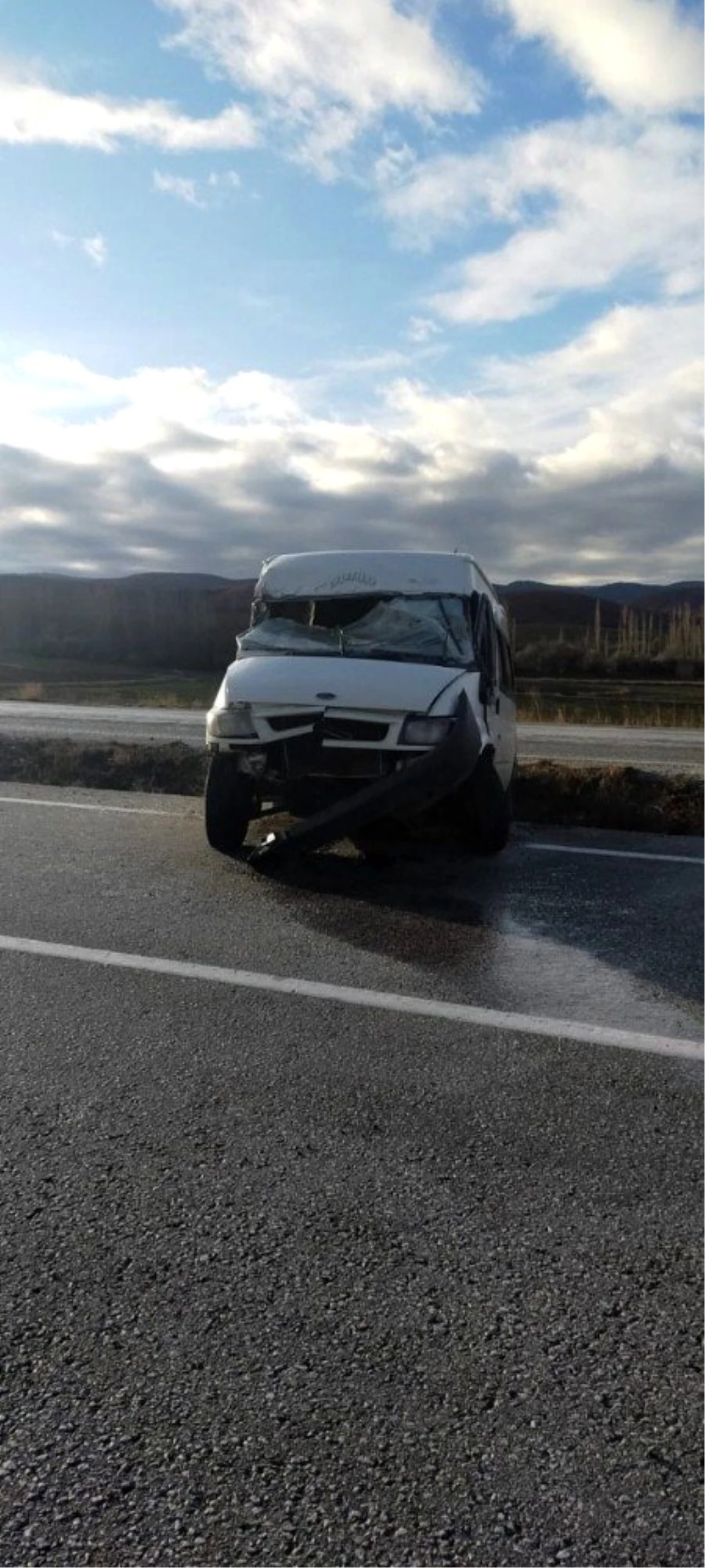 Yozgat\'ta trafik kazası: 1 yaralı