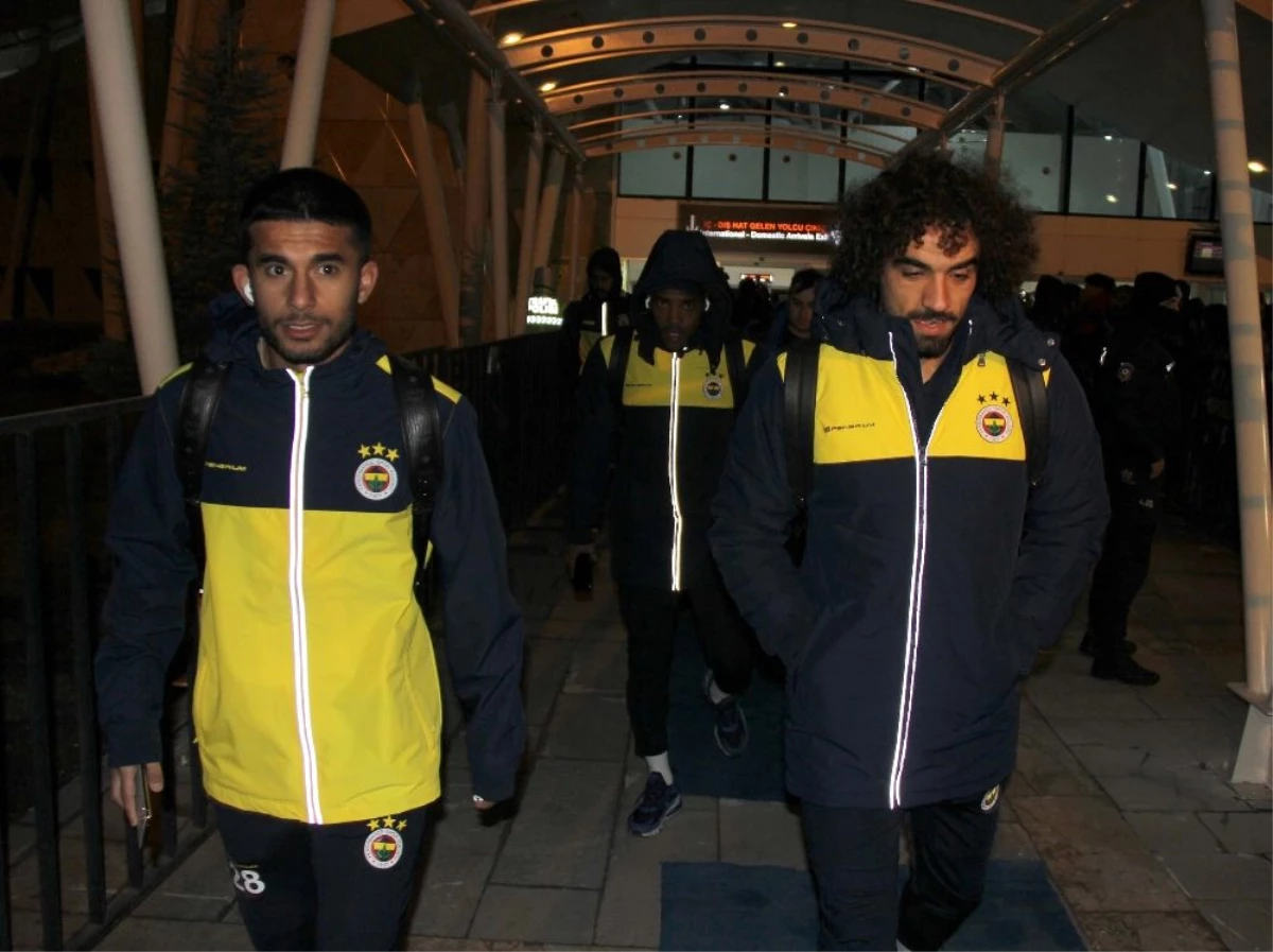 Fenerbahçe kafilesi Sivas\'ta