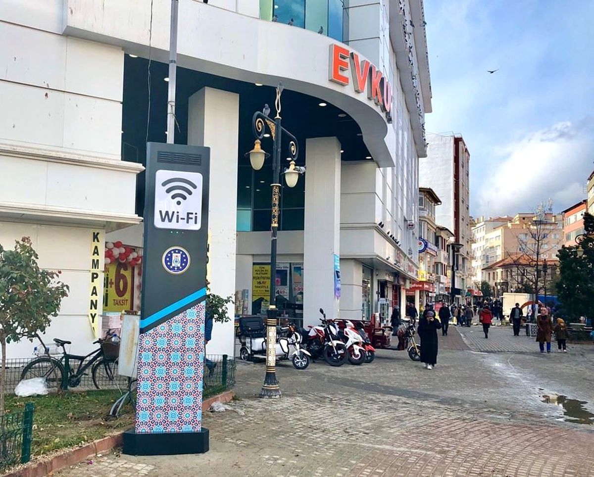 Kütahya\'da ücretsiz wi-fi