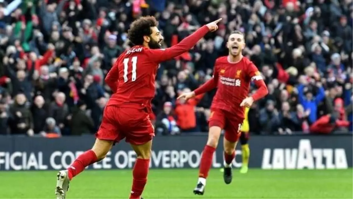 Liverpool, Watford\'u Salah\'la yıktı