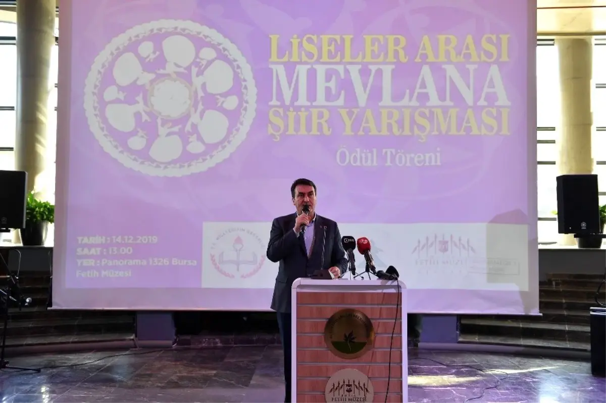 Mevlânâ Şiir Yarışması\'nda ödüller sahiplerini buldu