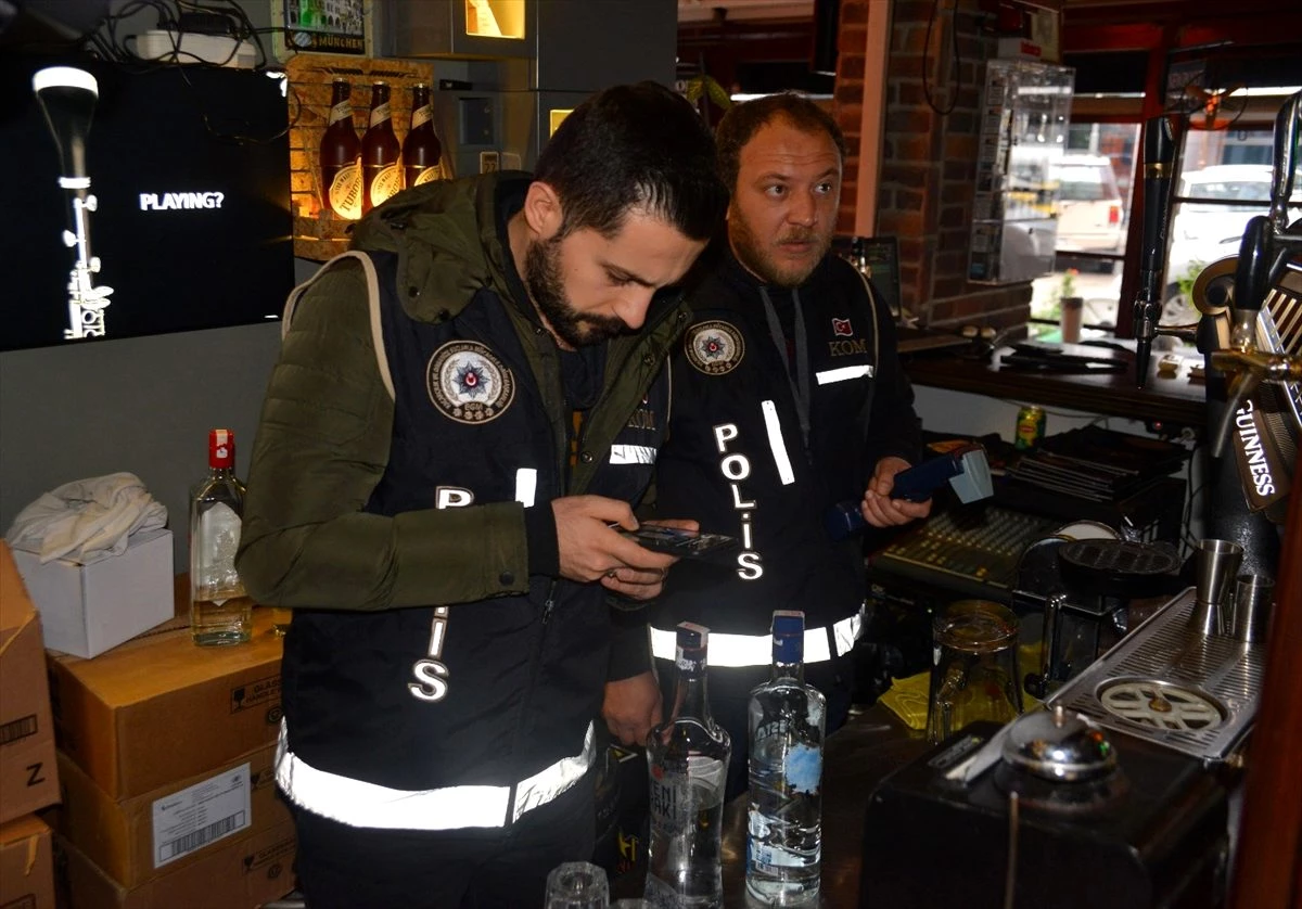 Adana\'da 300 polisle yılbaşı öncesi kaçak ve sahte içki denetimi