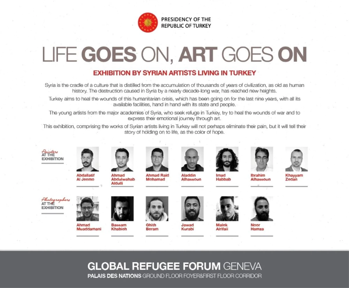 Küresel Mülteci Forumu\'nda Türkiye\'den sergi ve konser