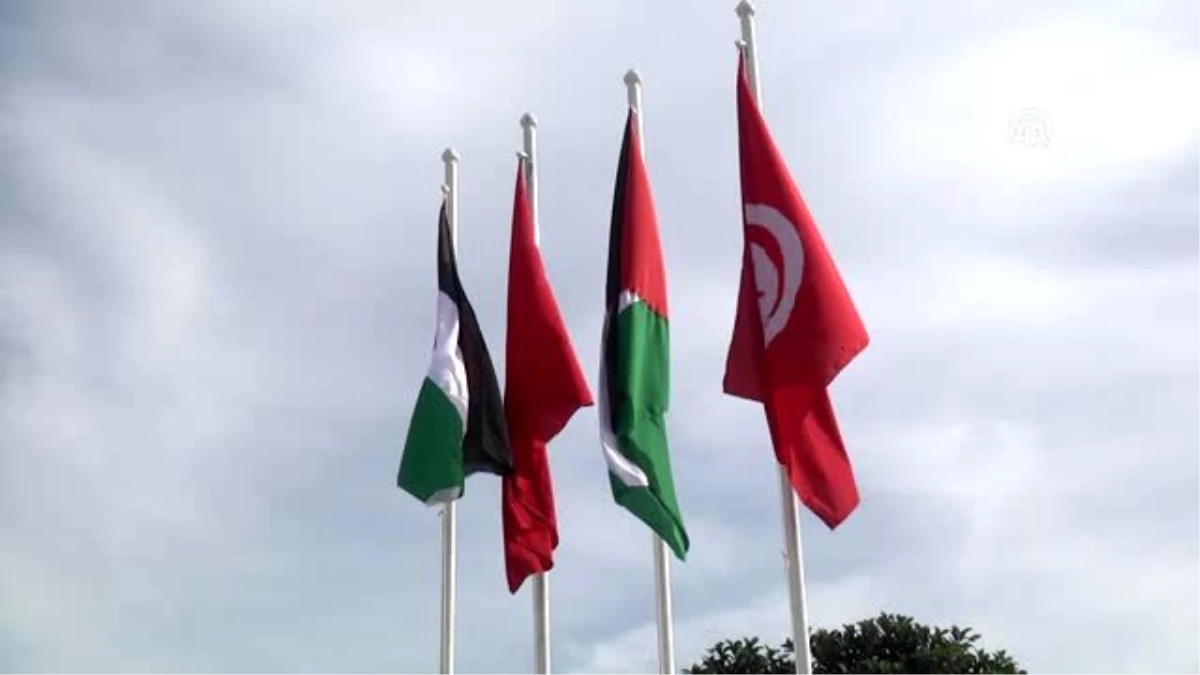 Tunus\'ta Filistin davasını ölümsüzleştirecek anıt park açıldı