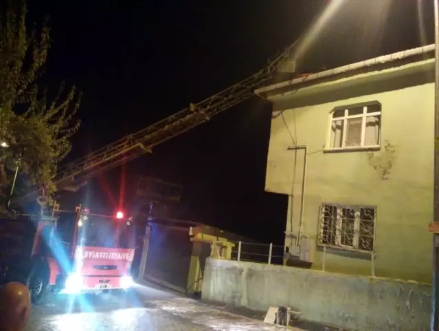 Amasya’da ev yangını Son Dakika