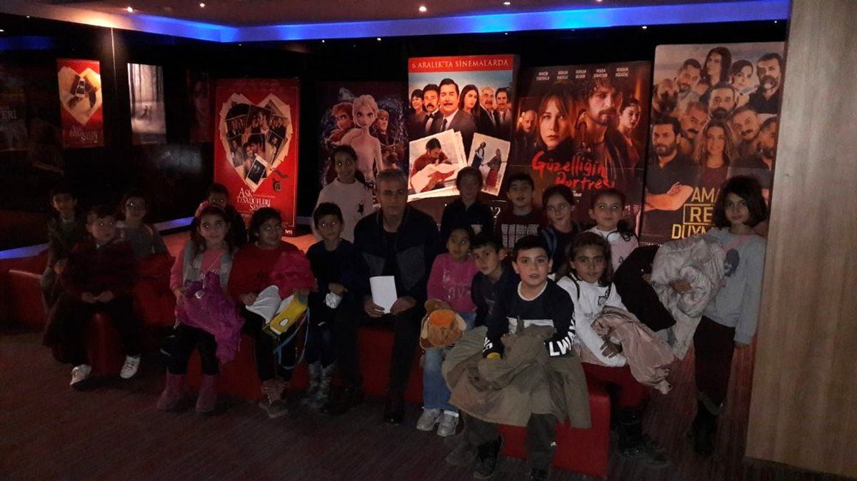 Arguvanlı çocuklar sinemayla buluşuyor