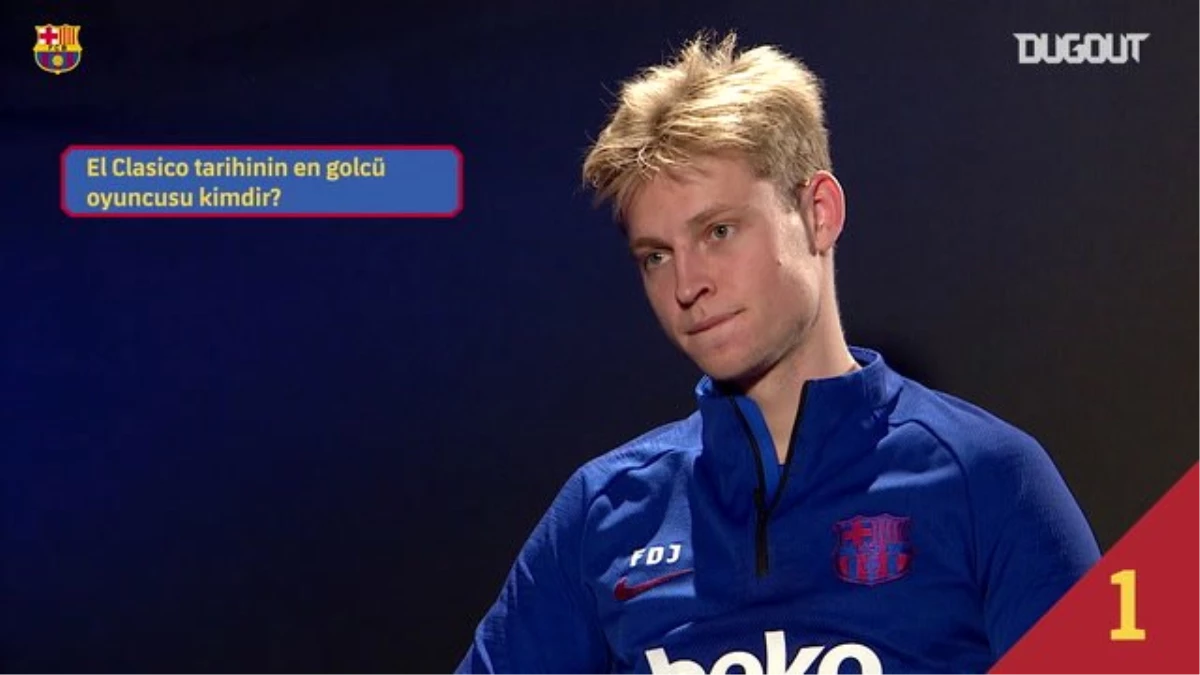 De Jong El Clasico Tarihine Ne Kadar Hakim?