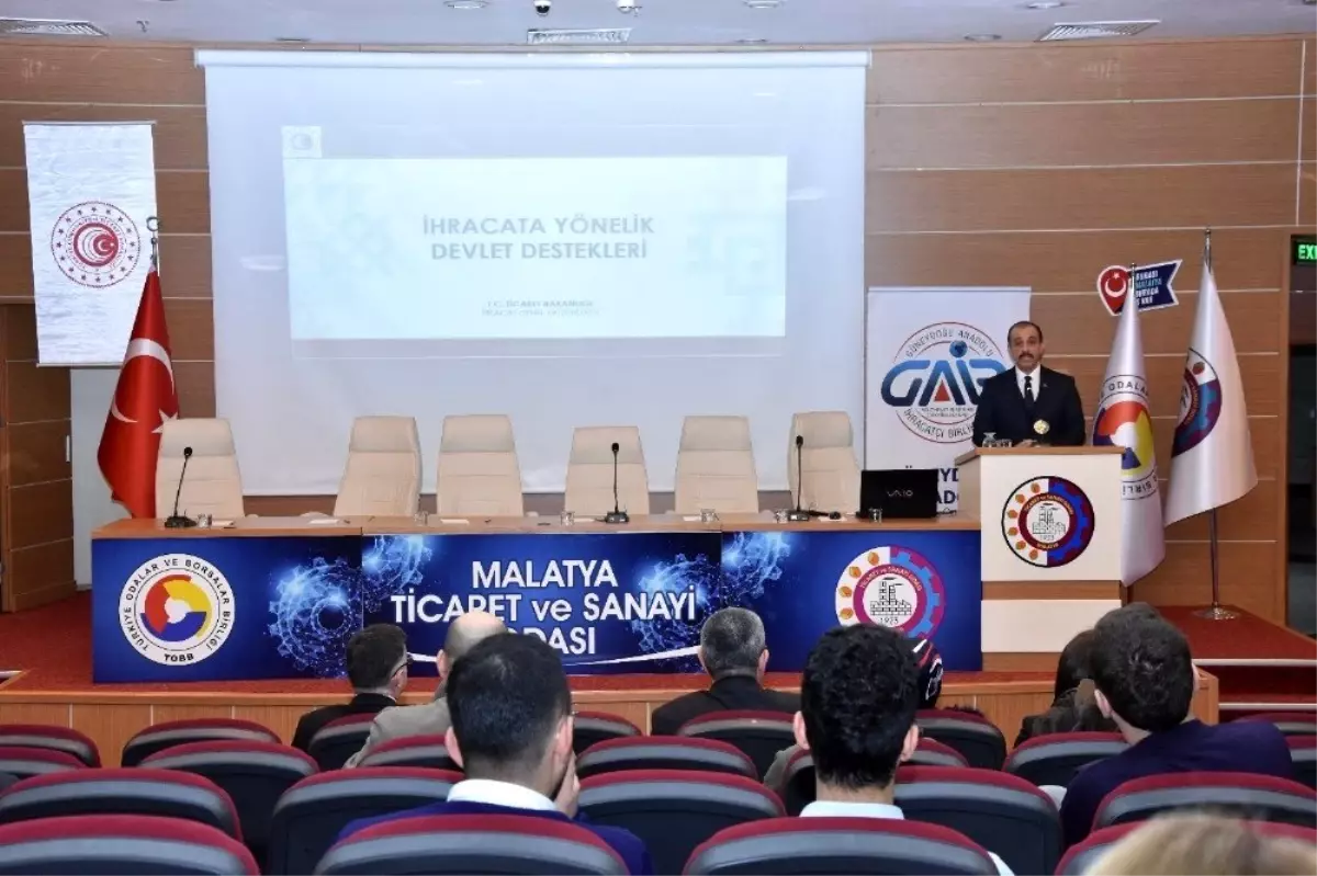 Dış ticaret bilgilendirme semineri düzenlendi