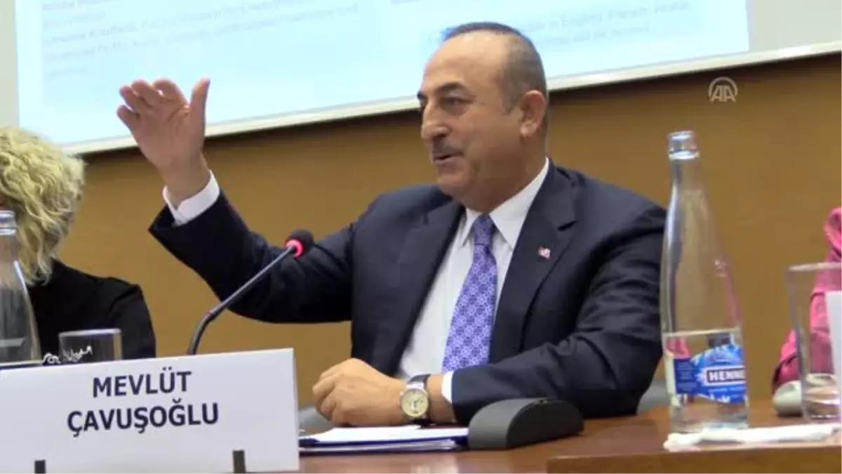 Dışişleri Bakanı Çavuşoğlu "Suriyeli Mülteci Krizi" panelinde konuştu (2)