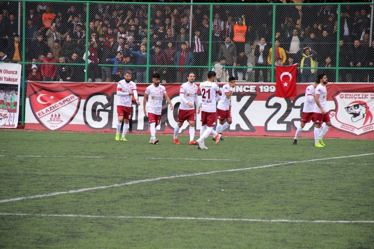 Elazığspor\'un ilk yarı raporu