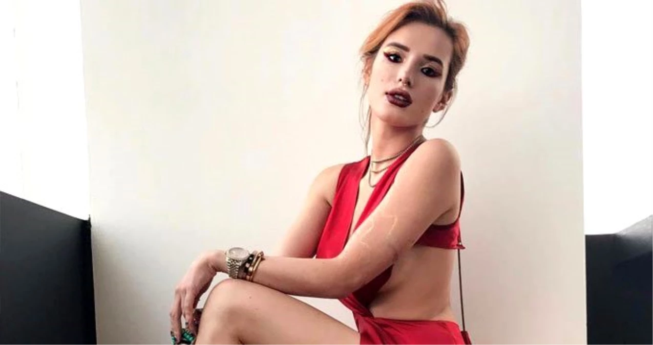 Ünlü oyuncu Bella Thorne\'un sütyenli paylaşımı sosyal medyayı salladı