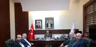 Vali Çakacak, Diyanet-Sen Genel Başkan Yardımcılarını kabul etti