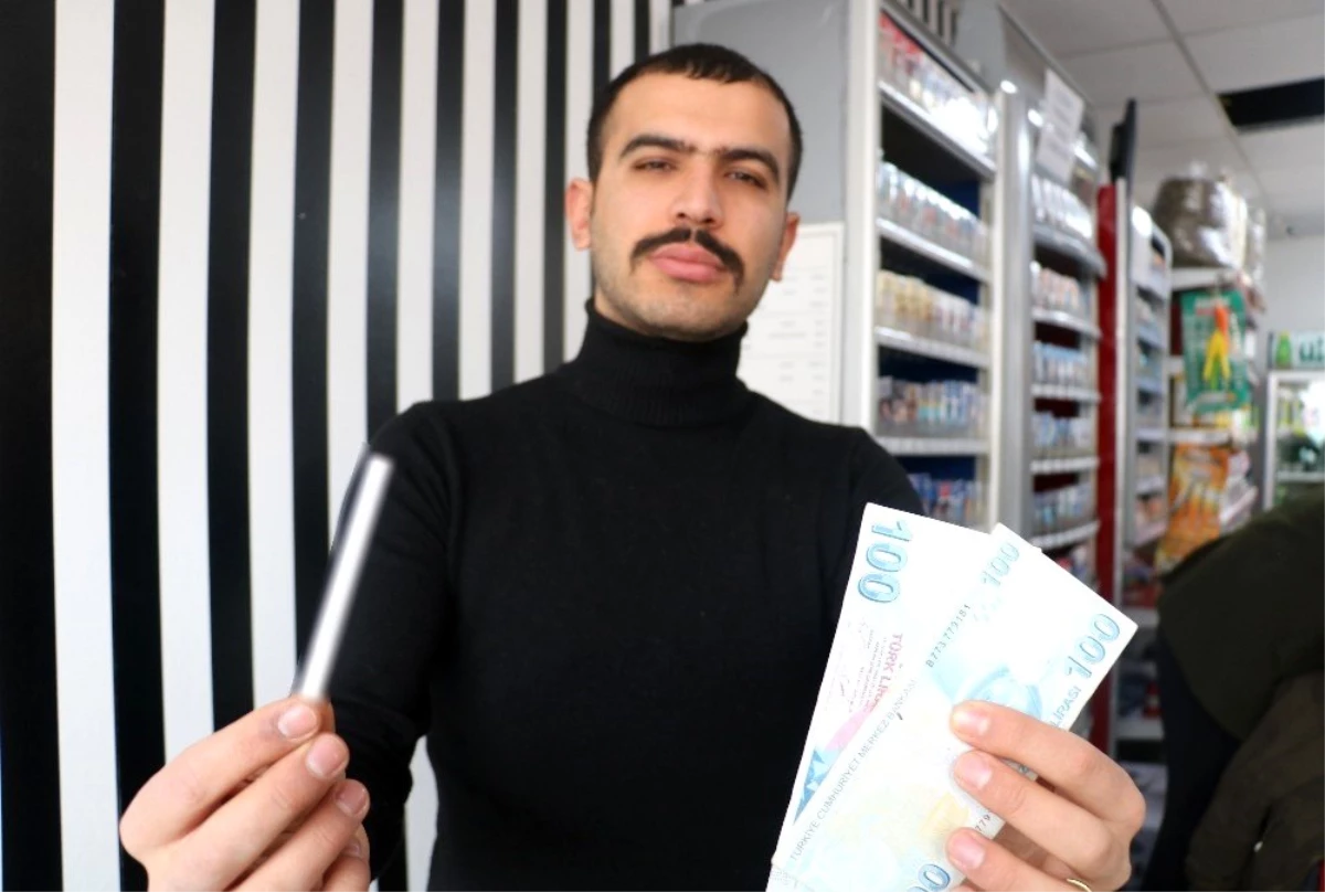 200 Lira ile 1 adet sigara almak istedi, yakayı ele verdi