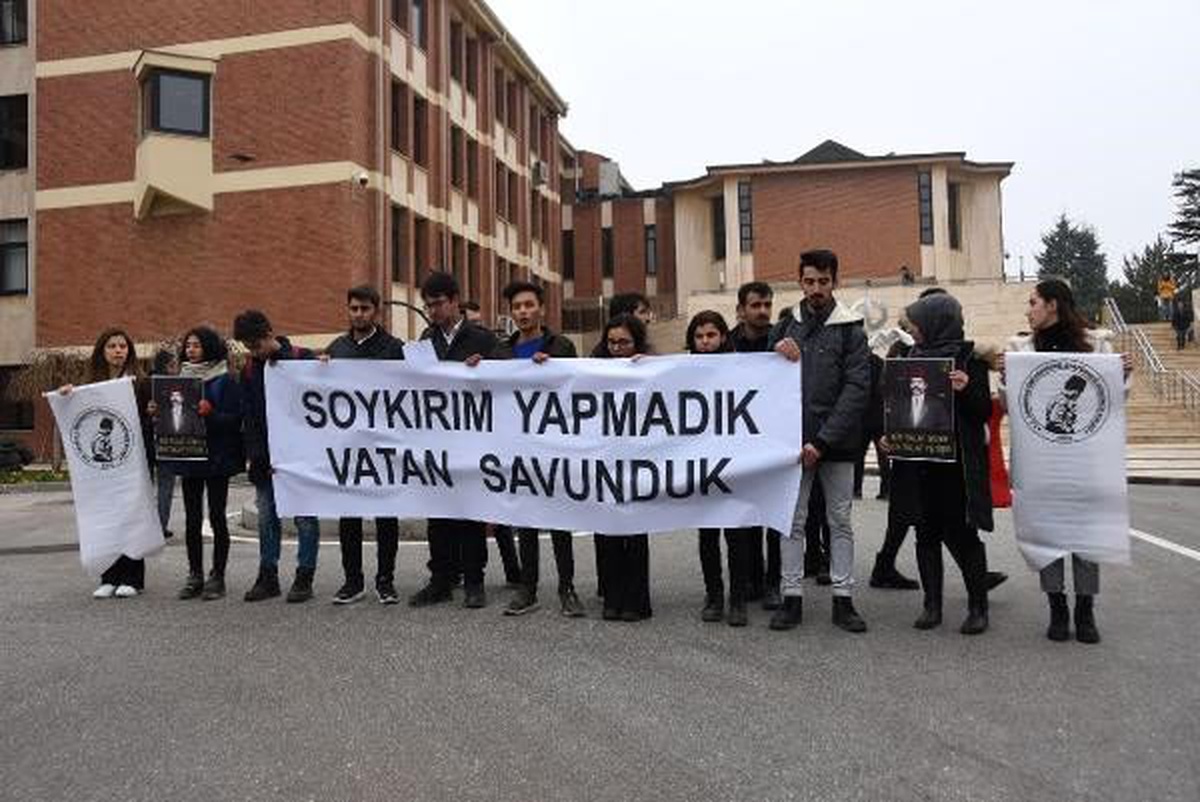 ABD Senatosu\'nun kararı Eskişehir\'de protesto edildi